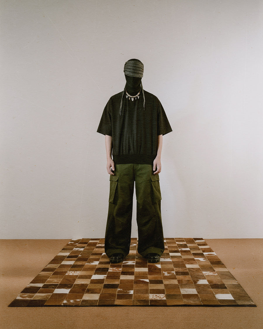 Worker Baggy Pants ᛝ Moss Green