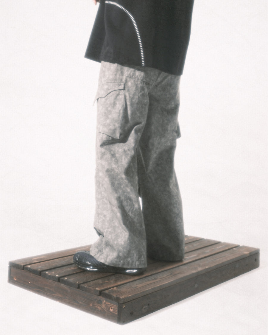 Washed Work Pants ᛝ Washed Grey