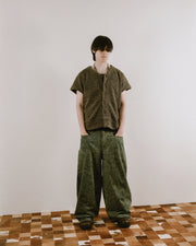 Wide Barrel Jeans ᛝ Indigo Green