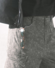 Washed Work Pants ᛝ Washed Grey