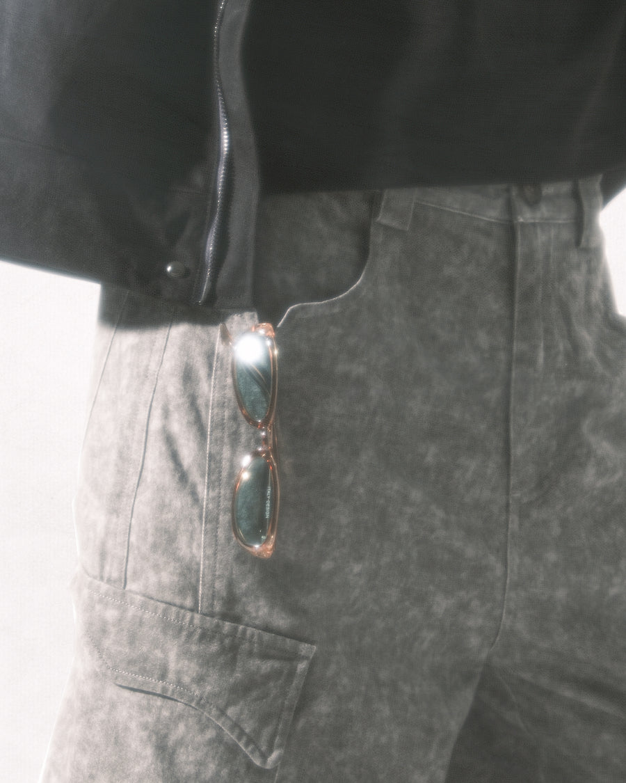 Washed Work Pants ᛝ Washed Grey