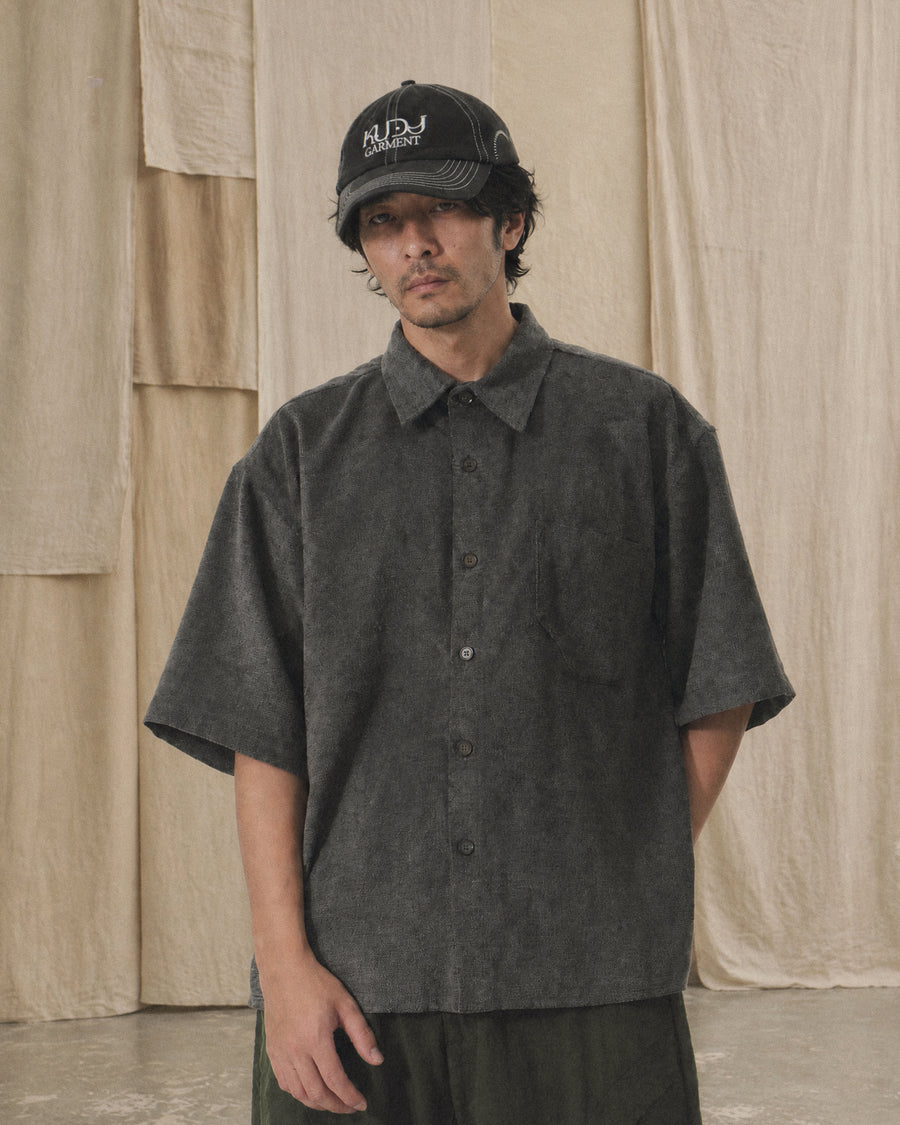 Boxy Trace Shirt ᛝ Grey
