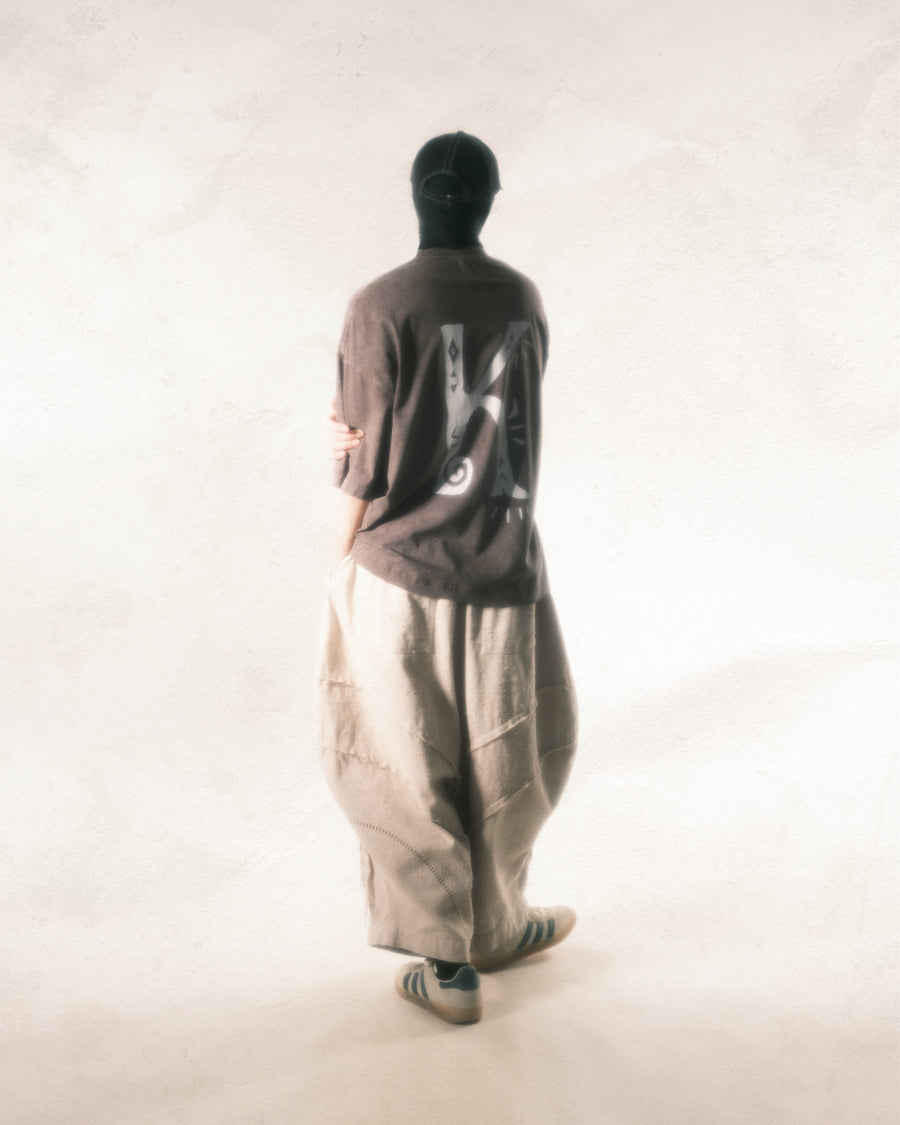 Fray Balloon Pants ᛝ Oat