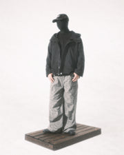 Structured Hood Jacket ᛝ Black