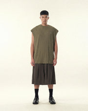 Totem Sleeveless T-shirt ᛝ Green