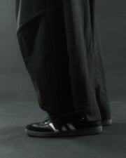 Pleat Volume Pants ᛝ Black