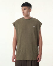 Totem Sleeveless T-shirt ᛝ Green