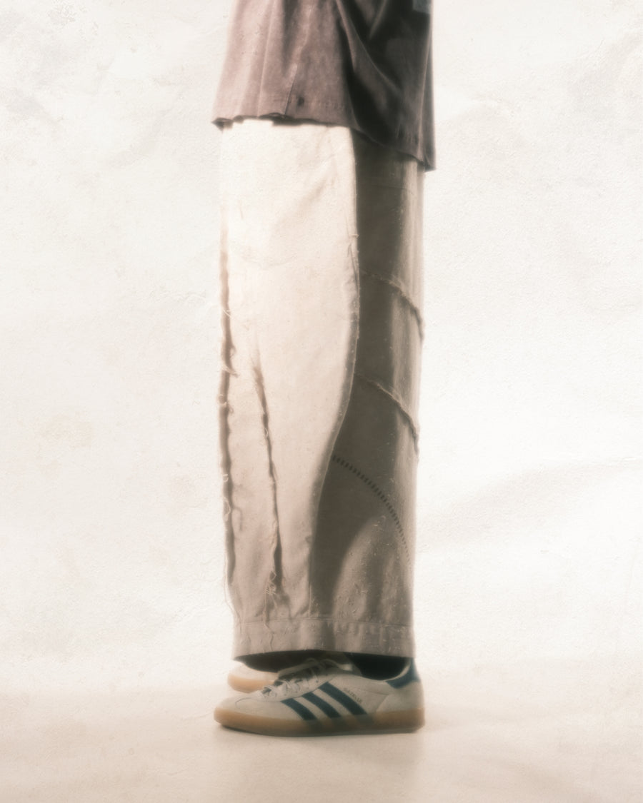 Fray Balloon Pants ᛝ Oat