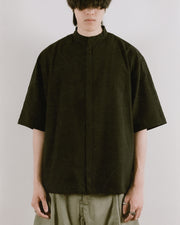 Stand Collar Shirt ᛝ Black