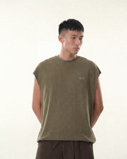 Totem Sleeveless T-shirt ᛝ Green