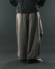Pleat Volume Pants ᛝ Taupe