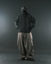 Stitch Knit Cardigan ᛝ Black