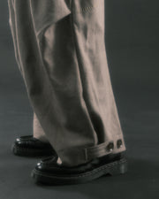 Pleat Volume Pants ᛝ Taupe