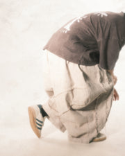 Fray Balloon Pants ᛝ Oat