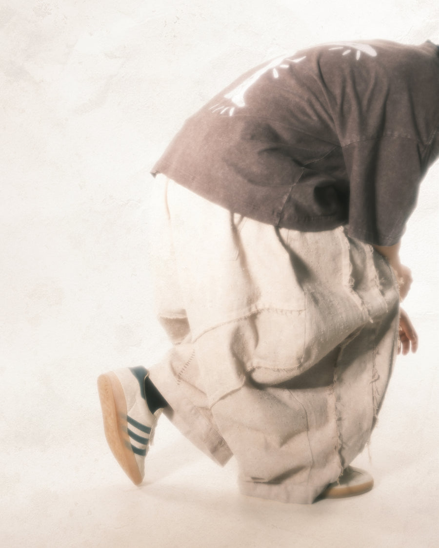 Fray Balloon Pants ᛝ Oat