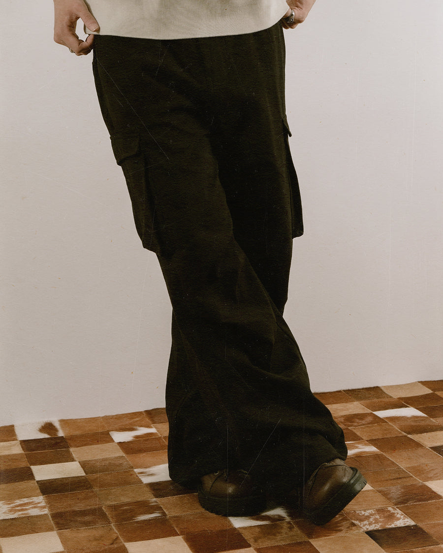 Worker Baggy Pants ᛝ Black