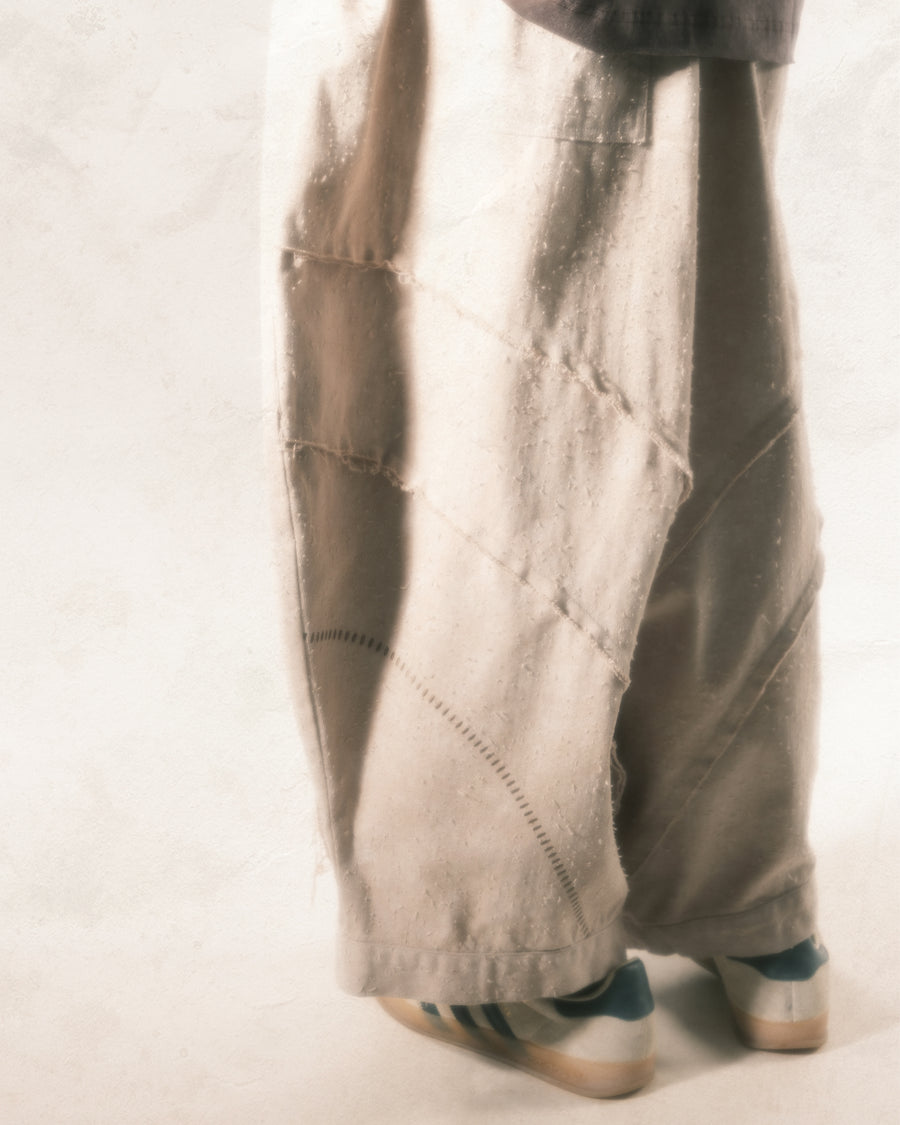 Fray Balloon Pants ᛝ Oat