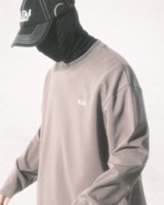 Kudu Logo Long Sleeve Tee ᛝ Grey