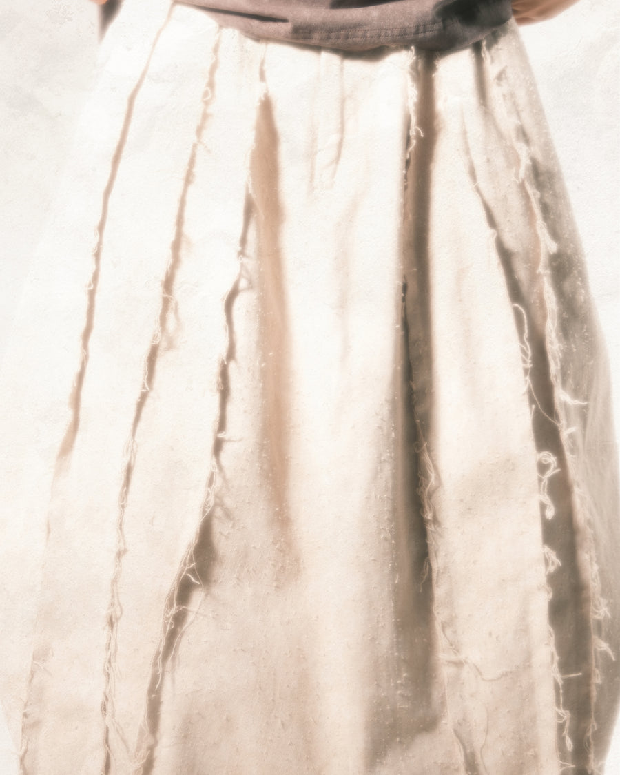 Fray Balloon Pants ᛝ Oat