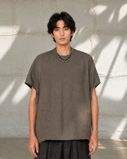 Flow Drape T-shirt ᛝ Brown