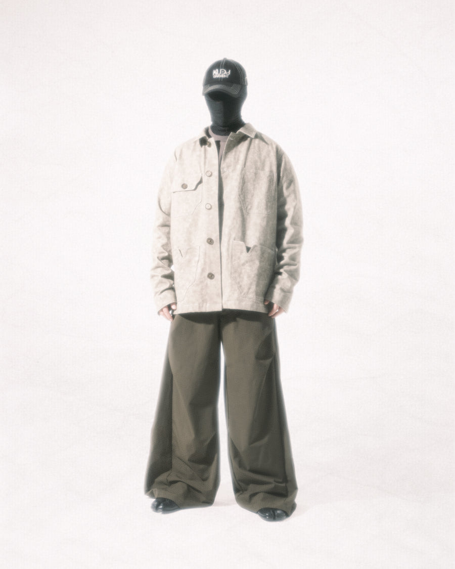 Washed Work Jacket ᛝ Wshed Khaki