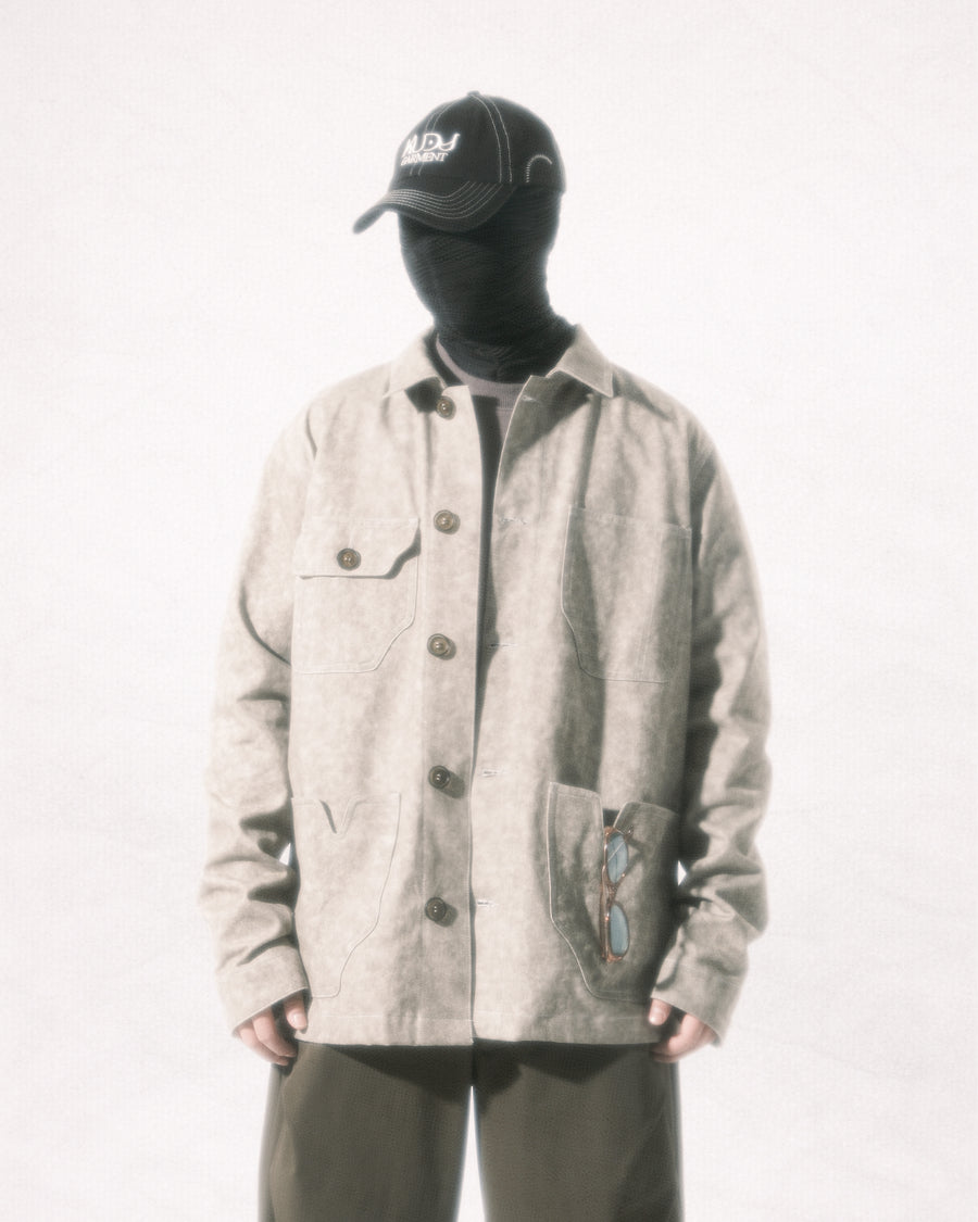 Washed Work Jacket ᛝ Wshed Khaki