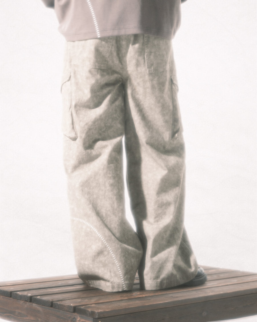 Washed Work Pants ᛝ Washed Khaki