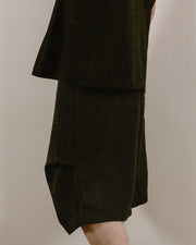 Layer Fold Pocket Shorts ᛝ Black