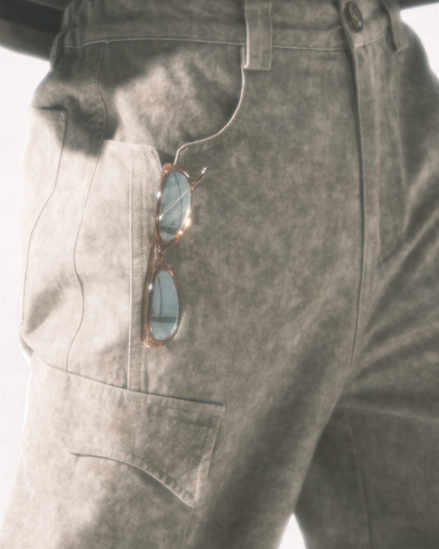 Washed Work Pants ᛝ Washed Khaki