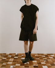 Sleeveless T-shirt ᛝ Black