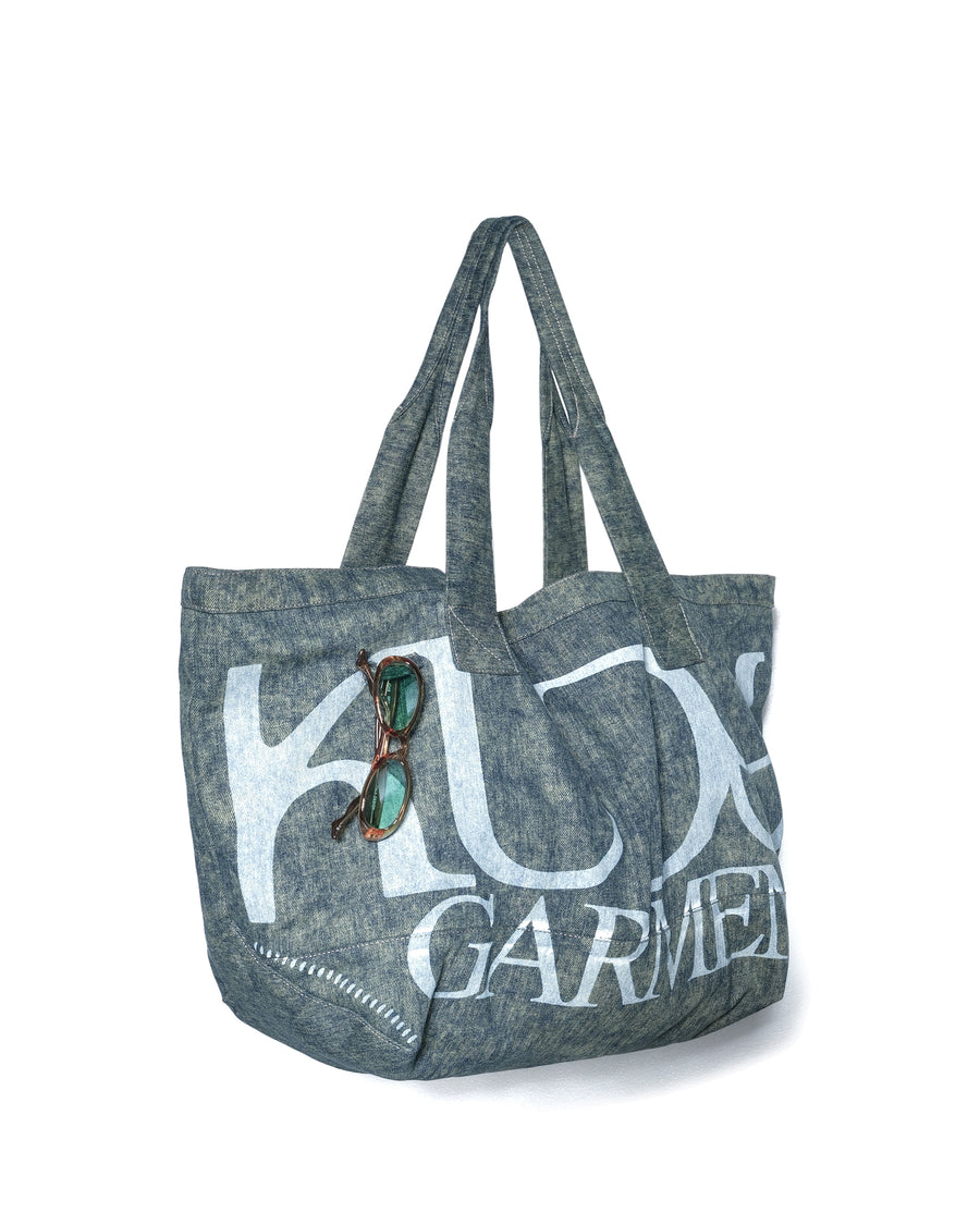 Weekend Tote Bag ᛝ Indigo Green