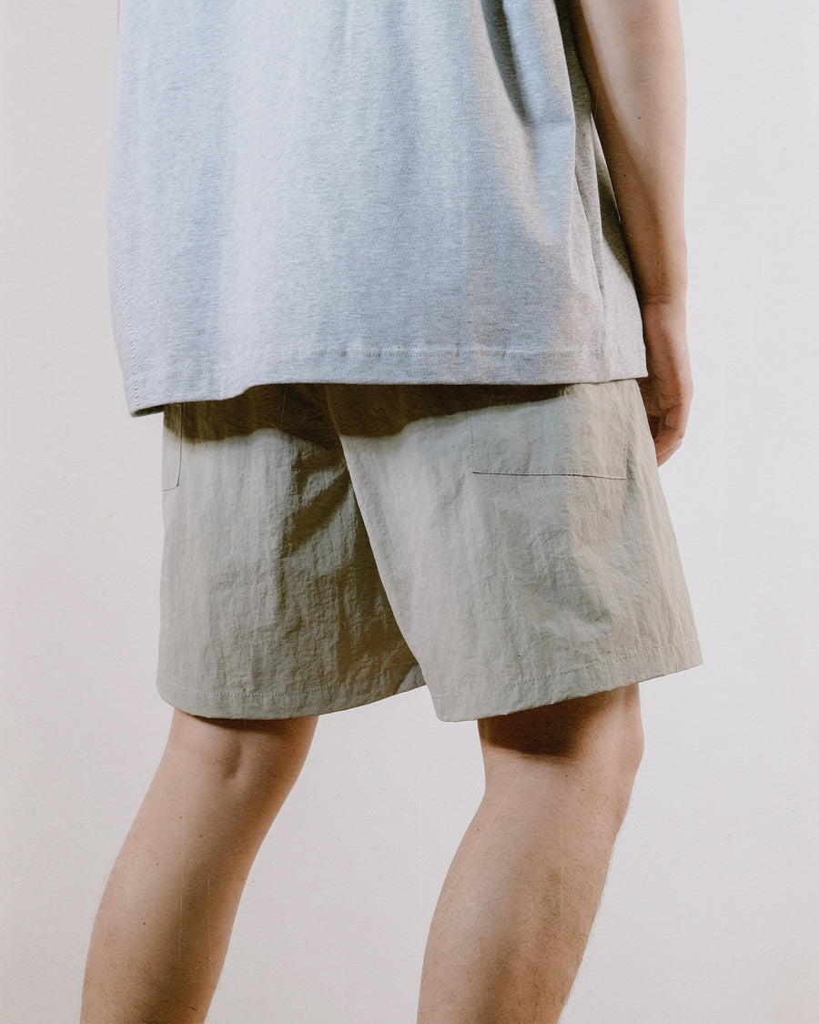 Track Shorts ᛝ Mist Grey