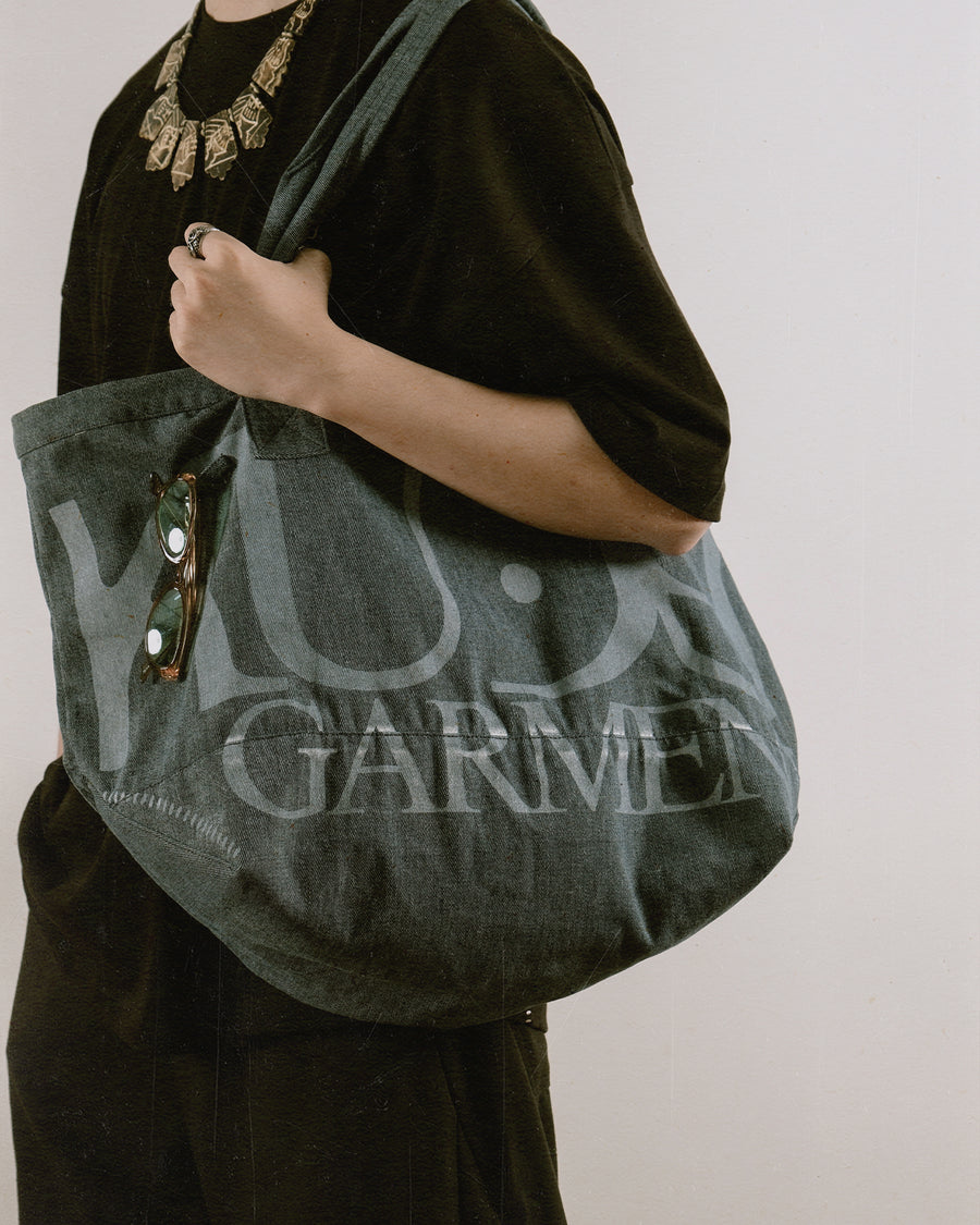 Weekend Tote Bag ᛝ Washed Blue