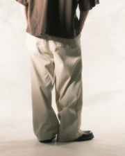 Stripe Layer Pants ᛝ Ivory Stripe