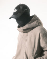 Structured Hood Jacket ᛝ Taupe