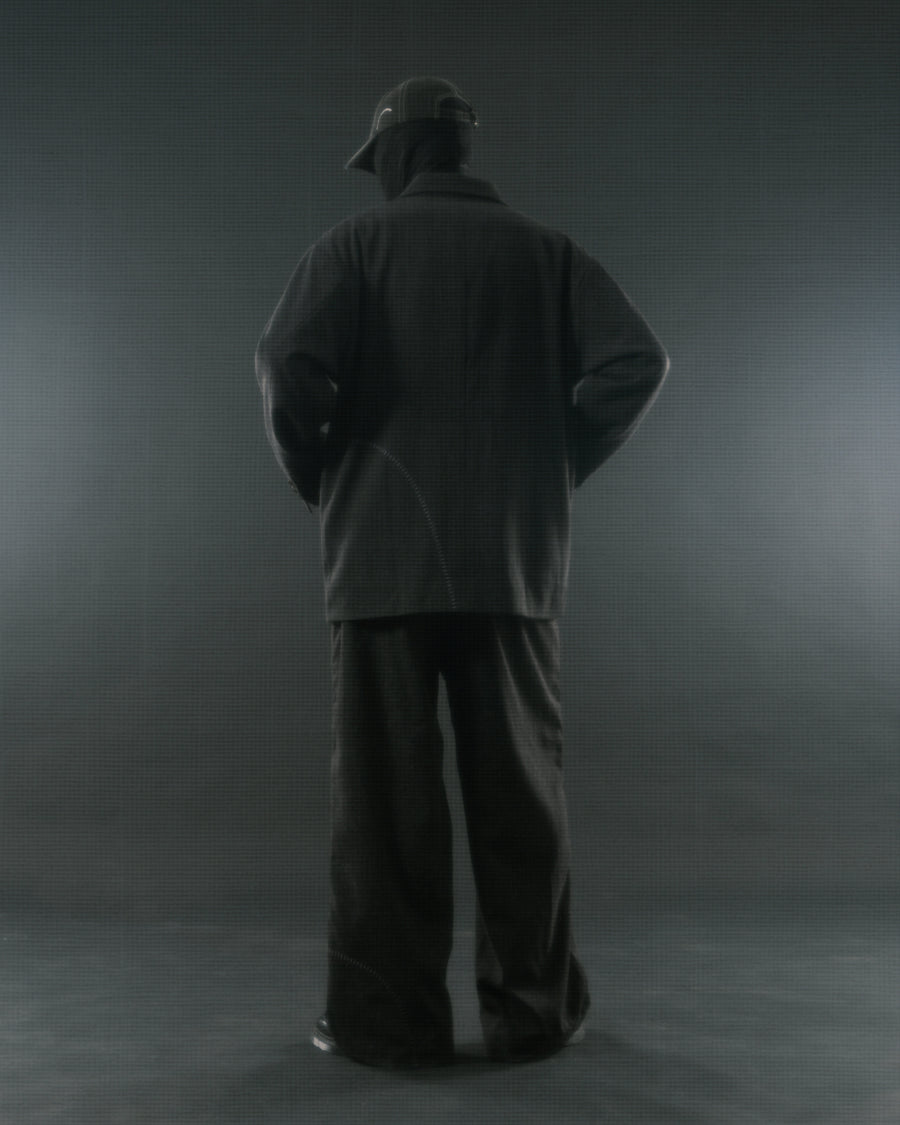 Arc Double-Breasted Blazer ᛝ Black