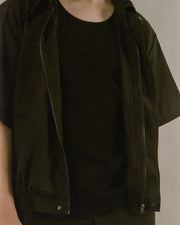 Cotton Rib Tank Top ᛝ Black