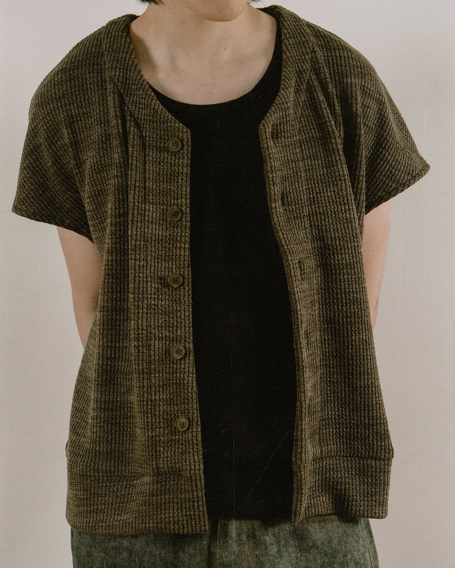 Cotton Rib Tank Top ᛝ Black