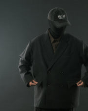 Arc Double-Breasted Blazer ᛝ Black