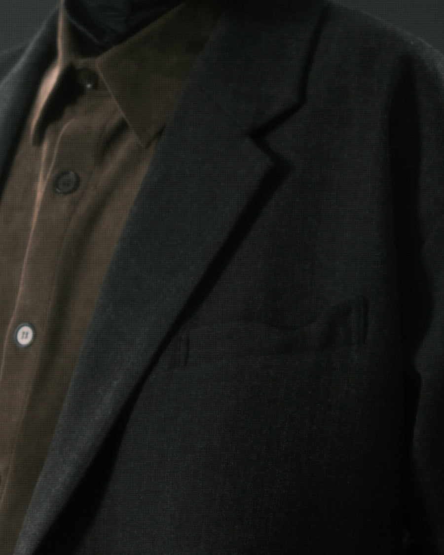 Arc Double-Breasted Blazer ᛝ Black