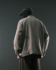 Arc Double-Breasted Blazer ᛝ Taupe