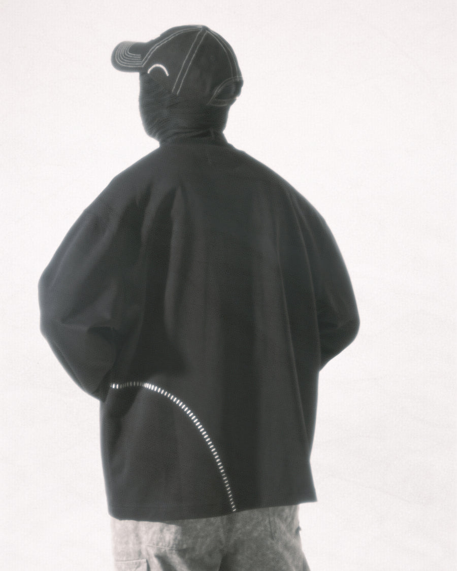 Kudu Logo Long Sleeve Tee ᛝ Black