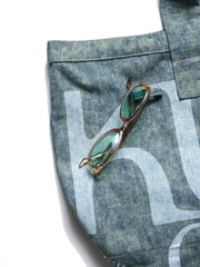 Weekend Tote Bag ᛝ Indigo Green