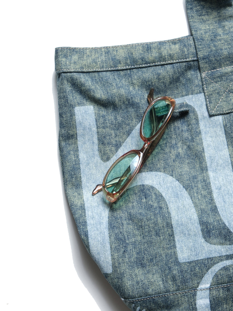 Weekend Tote Bag ᛝ Indigo Green