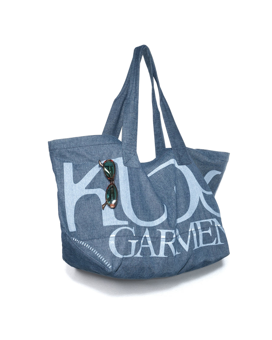 Weekend Tote Bag ᛝ Washed Blue