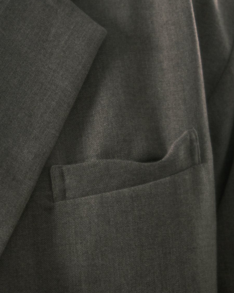 Arc Double-Breasted Blazer ᛝ Taupe