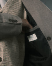 Arc Double-Breasted Blazer ᛝ Taupe