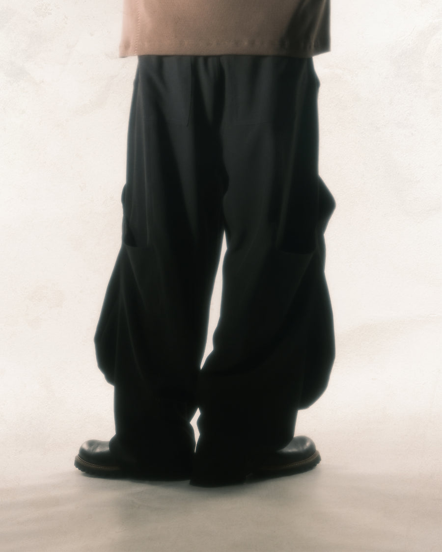 Orb Layer Pants ᛝ Black