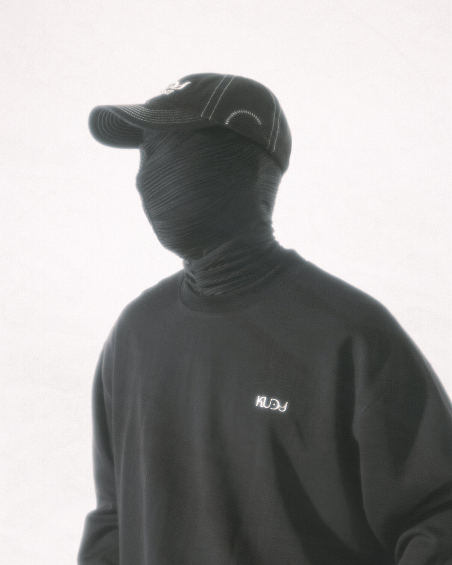 Kudu Logo Long Sleeve Tee ᛝ Black