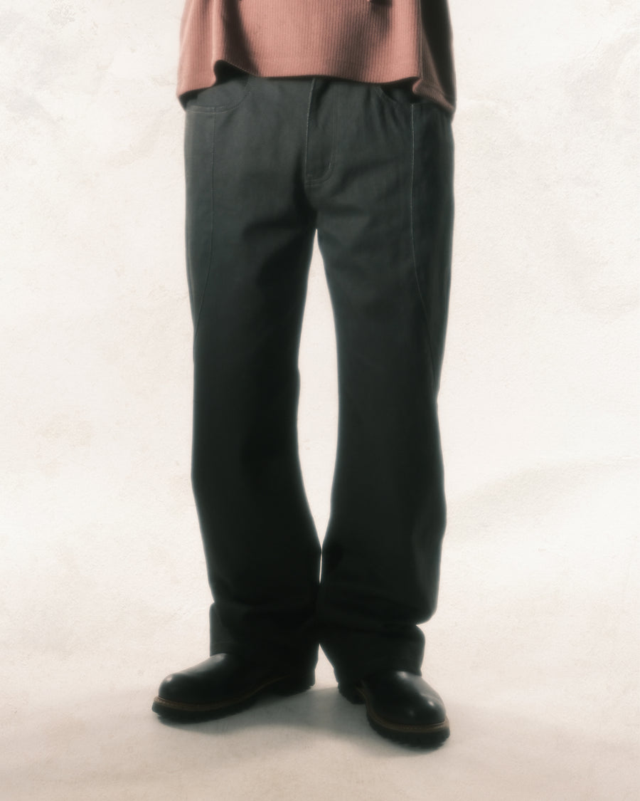 Arc Bootcut Jeans ᛝ Washed Black